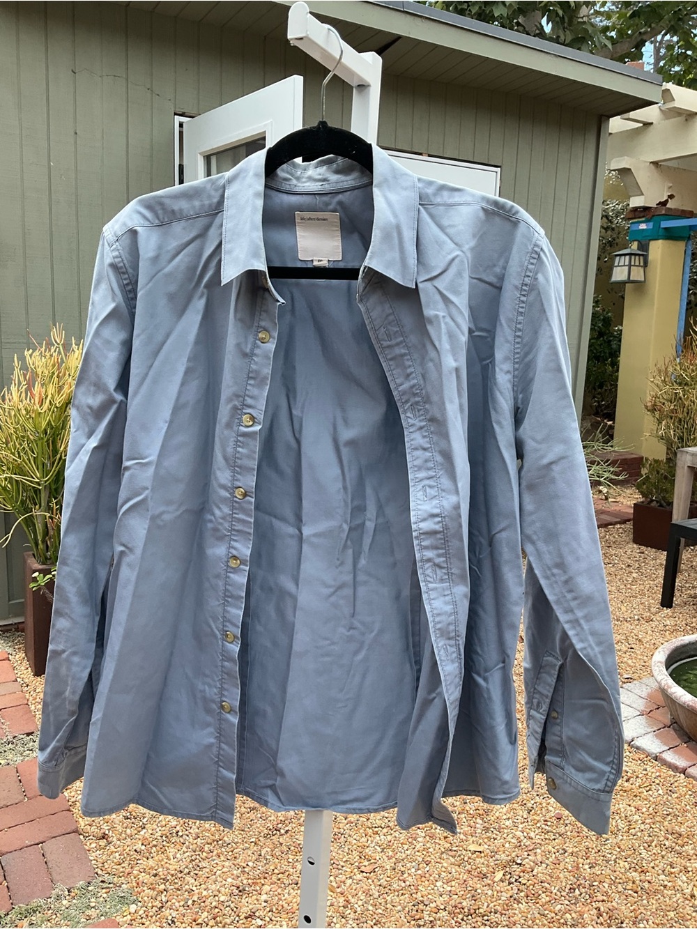 Life After Denim Light Blue Men's Button-Down Shirt